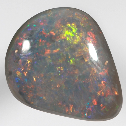 SOLID BLACK OPAL Sparkling fire stars in 3D SEE VIDEO